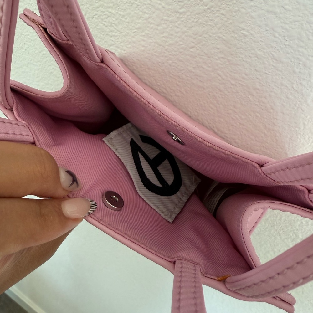 Telfar Pink Mini Bag with Strap - Picture 4 of 5